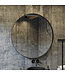 GLISS DESIGN Gliss Design Athena ronde spiegel Mat Zwart 120cm met verlichting en verwarming