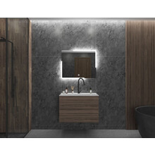 Gliss Design Melite Spiegel met verlichting en verwarming 80cm met touch bediening