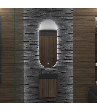 GLISS DESIGN Gliss Design Orion Toiletspiegel met Verlichting 40x100cm