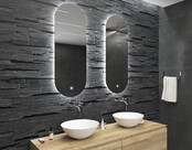 Gliss Design Orion spiegel met Verlichting 50x100cm Gliss Design Orion spiegel met Verlichting 50x100cm