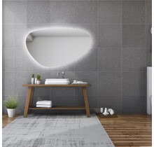 Gliss Design Trendy Spiegel met verlichting Ovaal 60cm met verwarming en touch