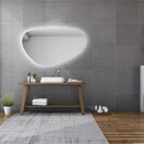 Gliss Design Trendy Spiegel met verlichting Ovaal 80cm met verwarming en touch