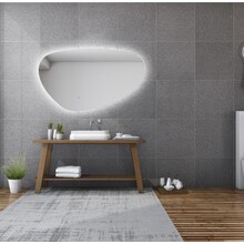 Gliss Design Trendy Spiegel met verlichting Ovaal 90cm met verwarming en touch