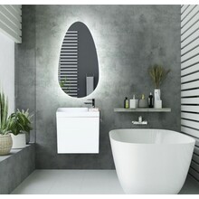 Badkamerspiegel Gliss Triton met LED verlichting 40x75cm