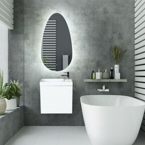 Badkamerspiegel Gliss Triton met LED verlichting 40x75cm