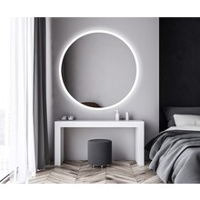Gliss Design Badkamerspiegel Rond Circum 120cm met Framework Verlichting met verwarming dimbaar LED