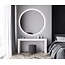 GLISS DESIGN Gliss Design Badkamerspiegel Rond Circum 120cm met Framework Verlichting met verwarming dimbaar LED