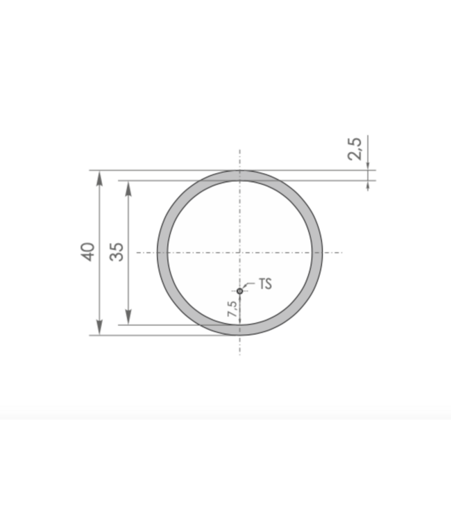 GLISS DESIGN Gliss Design Badkamerspiegel Rond Circum 40cm met Framework Verlichting met verwarming dimbaar LED