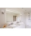 Gliss Design Badkamerspiegel met verlichting Decora 160 cm Horizontaal LED met spiegelverwarming