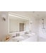 Gliss Design Badkamerspiegel met verlichting Decora 80 cm Horizontaal LED met spiegelverwarming