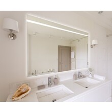 Gliss Design Badkamerspiegel met verlichting Decora 60 cm Horizontaal LED met spiegelverwarming