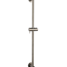 Douchestang met wateraansluiting Effeze Gun metal 70cm messing