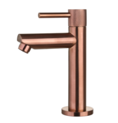 Toiletkraan Ribbed Koper Brons Opbouw 16cm