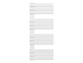 Elektrische Handdoekradiator BUC Wit 120x50 cm 593 Watt