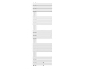 Handdoekradiator BUC Wit 160x50 cm 755 Watt Links aansluiting