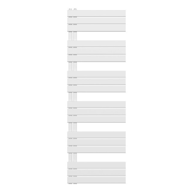 Handdoekradiator BUC Wit 180x60 cm 1021 Watt Links aansluiting