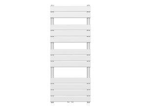 Handdoekradiator BFR Wit 120x50 cm 593 Watt Midden aansluiting