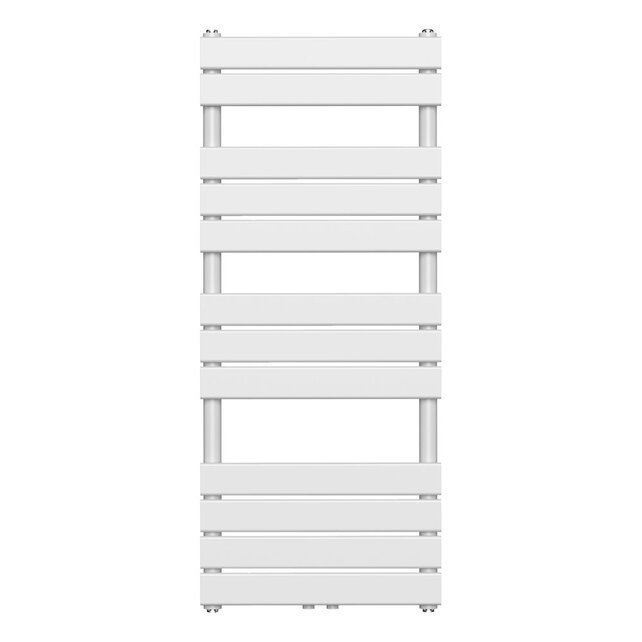 Handdoekradiator BFR Wit 120x50 cm 593 Watt Midden aansluiting