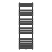 Handdoekradiator BFR Zwart 160x50 cm 755 Watt Midden aansluiting