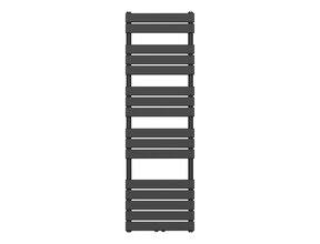 Handdoekradiator BFR Zwart 160x50 cm 755 Watt Midden aansluiting