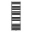 BELRAD Handdoekradiator BFR Zwart 160x50 cm 755 Watt Midden aansluiting