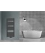 Handdoekradiator BFR Zwart 160x50 cm 755 Watt Midden aansluiting