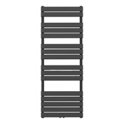 Handdoekradiator BFR Zwart 160x60 cm 864 Watt Midden aansluiting
