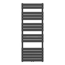 Handdoekradiator BFR Zwart 160x60 cm 864 Watt Midden aansluiting