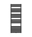 Handdoekradiator BFR Zwart 160x60 cm 864 Watt Midden aansluiting