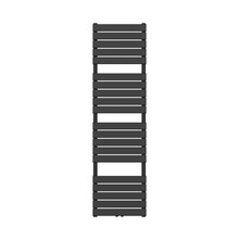 Handdoekradiator BFR Zwart 180x50 cm 890 Watt Midden aansluiting
