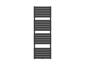 Handdoekradiator BFR Zwart 180x60 cm 1021 Watt Midden aansluiting