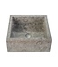 Waskom Natuursteen Levigato Vierkant Grijs Marmer 40x40x15cm