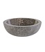 Waskom Natuursteen Levigato Rond Crème Marmer 35x12cm Gepolijst