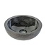 Waskom Natuursteen Levigato Rond Crème Marmer 35x12cm Gepolijst