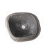 Riviersteen Waskom Fiume Rond Zwart 35x15cm Volledig Gepolijst