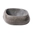 ALONI Riviersteen Waskom Fiume Rond Zwart 35x15cm Volledig Gepolijst
