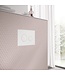 Tece Inbouwreservoir set met drukplaat Loop Mat Wit
