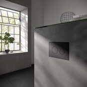 Tece Inbouwreservoir set met drukplaat Loop Mat Zwart