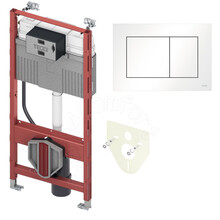 Tece Inbouwreservoir set met drukplaat NOW Mat Wit