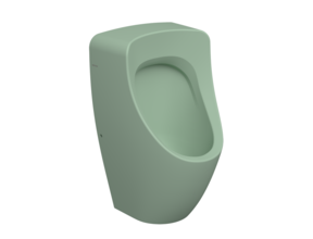 Urinoir met achterinlaat Bocchi Taormina Mat Mint groen