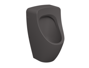 Urinoir met achterinlaat Bocchi Taormina Mat Antraciet