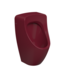 Urinoir met achterinlaat Bocchi Taormina Glans Bordeaux rood