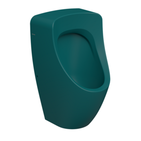 Urinoir met achterinlaat Bocchi Taormina Mat Petrol Blauw