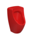 Urinoir met achterinlaat Bocchi Taormina Glans Rood