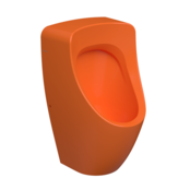 Urinoir met achterinlaat Bocchi Taormina Glans Oranje Urinoir met achterinlaat Bocchi Taormina Glans Oranje
