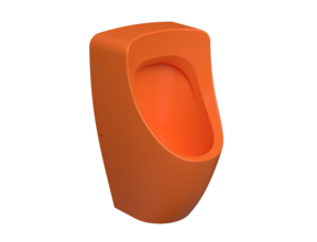 Urinoir met achterinlaat Bocchi Taormina Glans Oranje