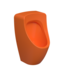 Urinoir met achterinlaat Bocchi Taormina Glans Oranje