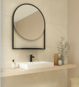 Wastafel Bocchi Scala Wit 80x48x10cm met kraangat en overloop