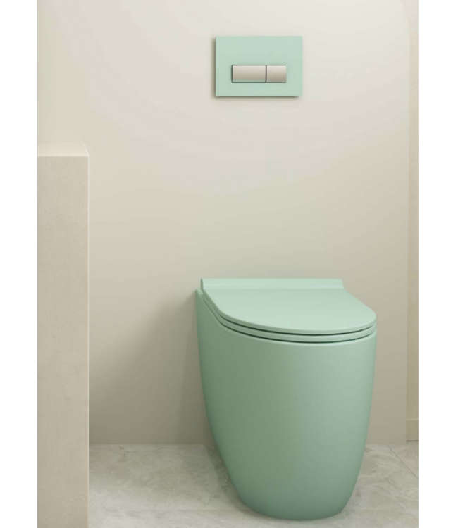 Back to wall toilet Bocchi Venezia Mat Wit OA / PK Randloos incl. wc-bril flatline softclose