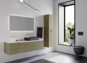 Hangtoilet met bidet Zwart - Randloos met geintegreerde bidetkraan Warm Koud Hangtoilet met bidet Zwart - Randloos met geintegreerde bidetkraan Warm Koud